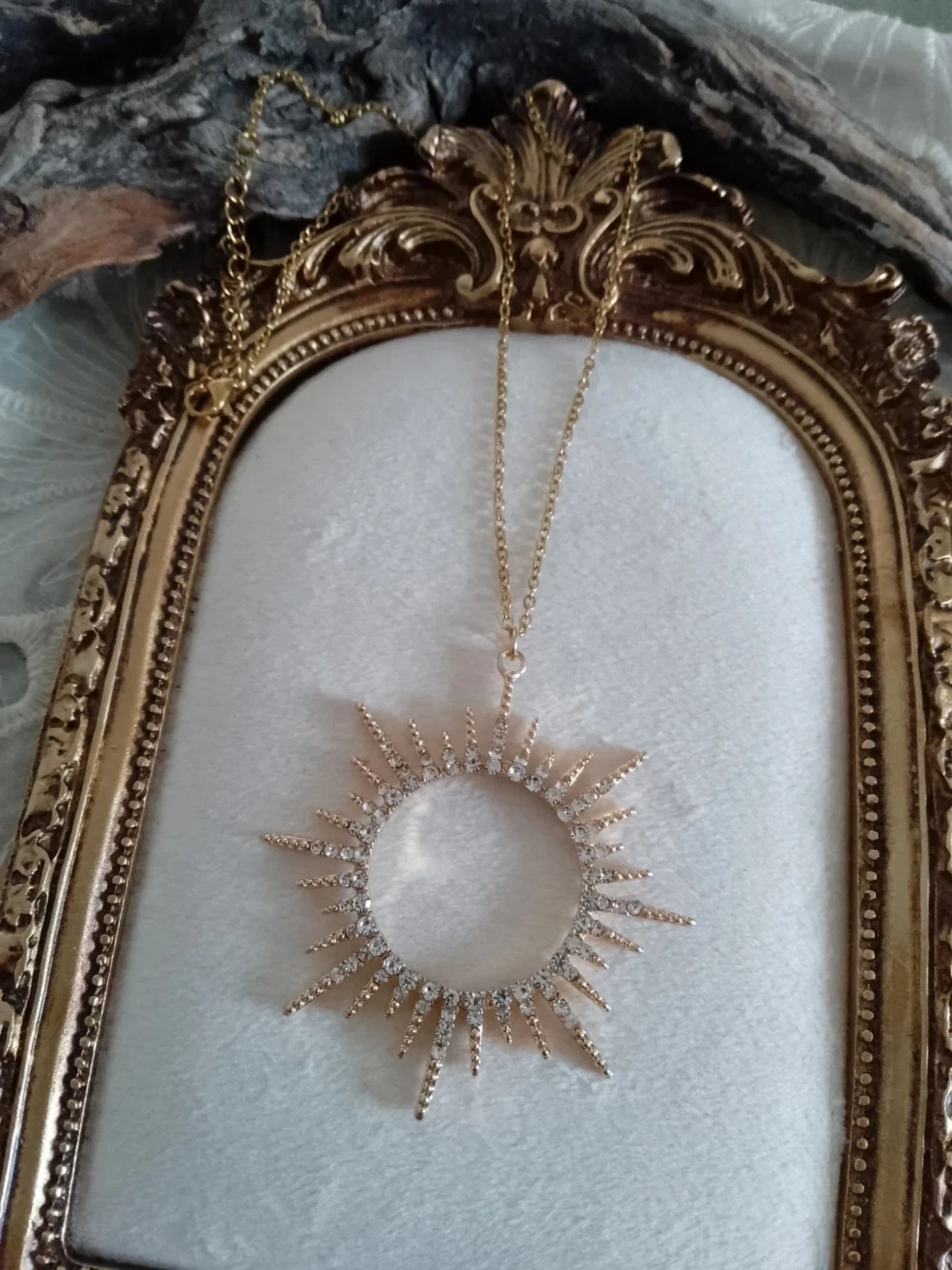 Gouden zonneboheemse ketting – photo 3